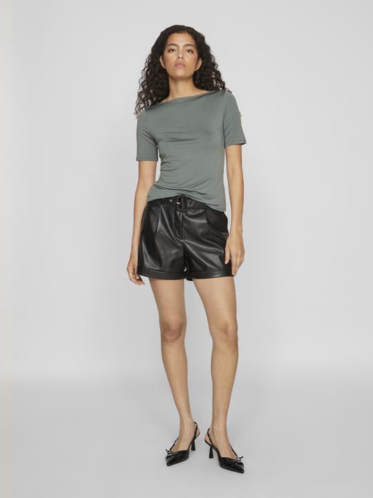 Actual product image Vila Boat-neck top with short sleeves (XL)