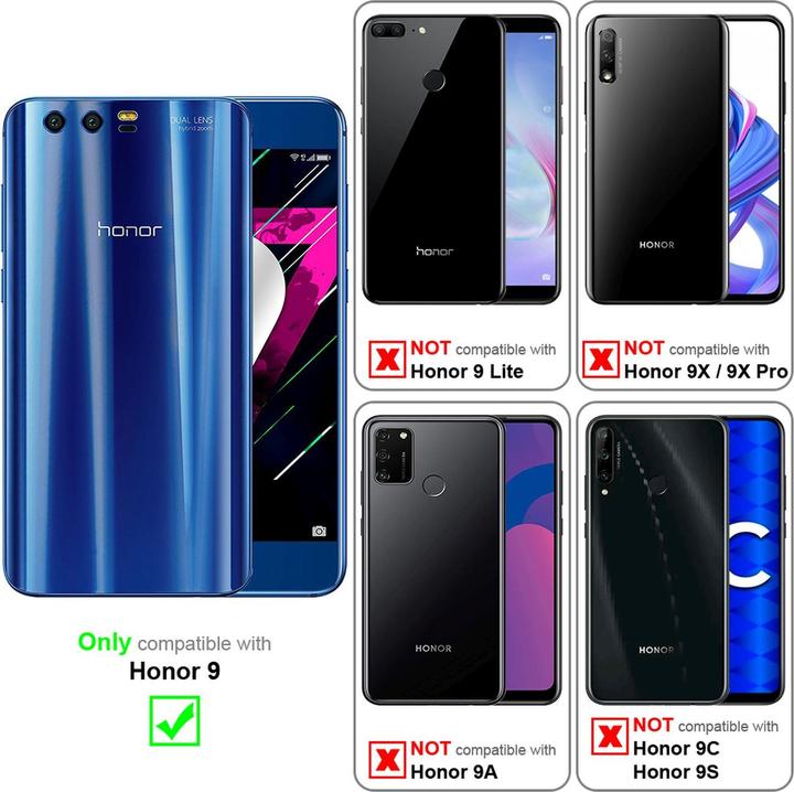 Produktbild Cadorabo Book mit Standfunktion Cover (Honor 9)