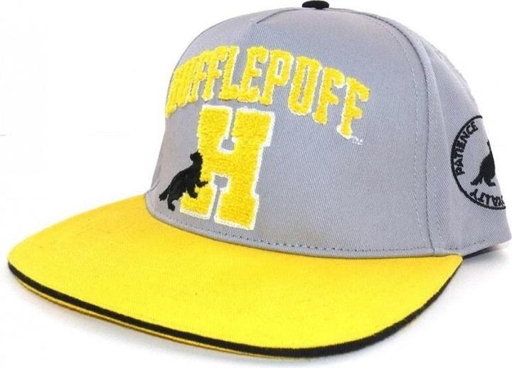Actual product image Hufflepuff snapback cap cotton polyester (One size)