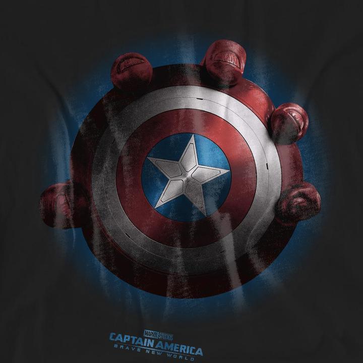 Immagine prodotto Captain America Maglietta Hulk Rosso Scudo Adulto Unisex (L)