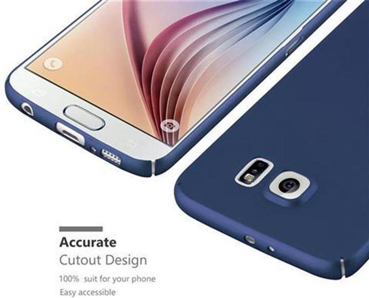 Actual product image Cadorabo Hard Cover Matt Metal Cover (Samsung Galaxy S6)
