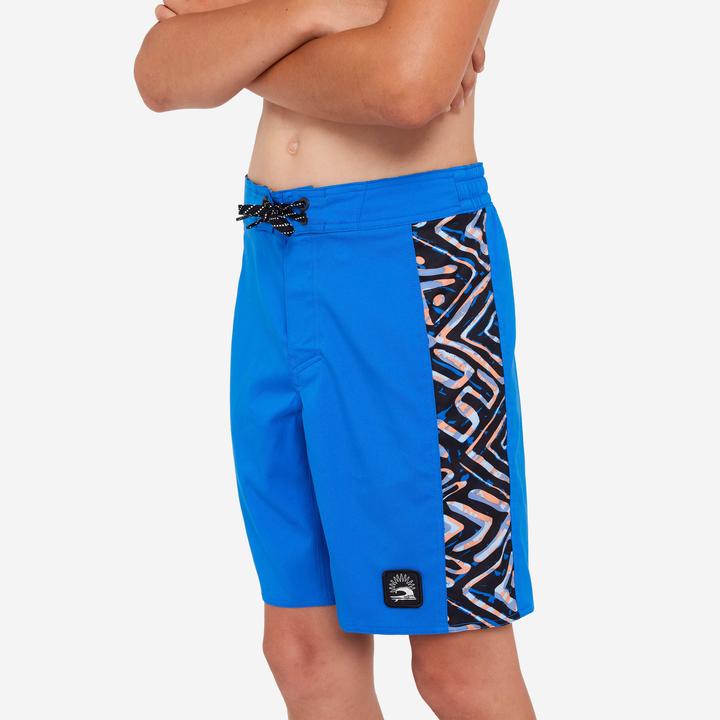 Immagine prodotto Olaian Boardshorts Surfen Jungen 900 Band blau (10, 11, 12)