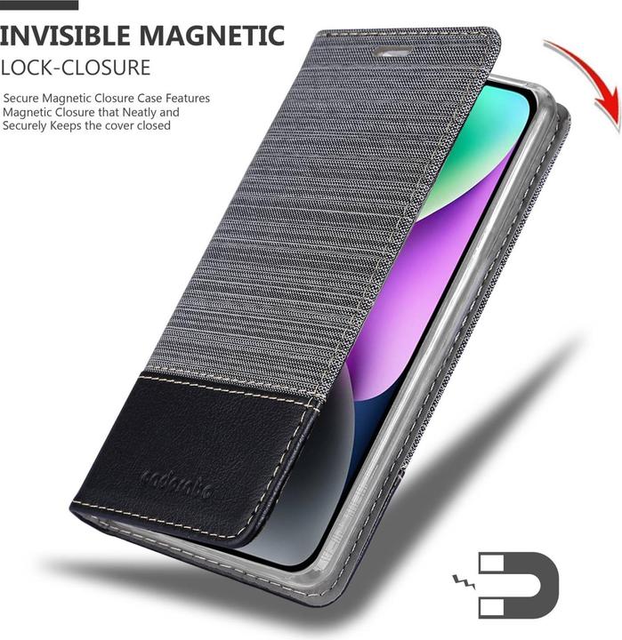 Produktbild Cadorabo Hülle für Apple iPhone 14 im Jeans Book Style (Apple iPhone 14)