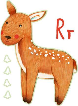 Image du produit Trenddeko Lettre R (44 x 60 cm)