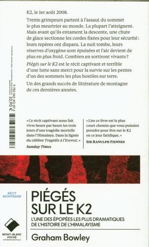 Image du produit Piégés sur le K2 (Français, Bowley Graham, 2024)