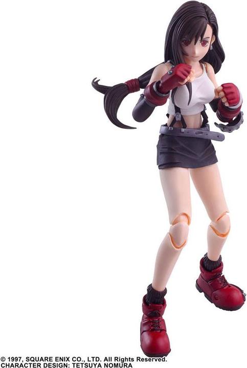 Actual product image Square Enix Final Fantasy VII figurine Bring Arts Tifa Lockhart 14 cm