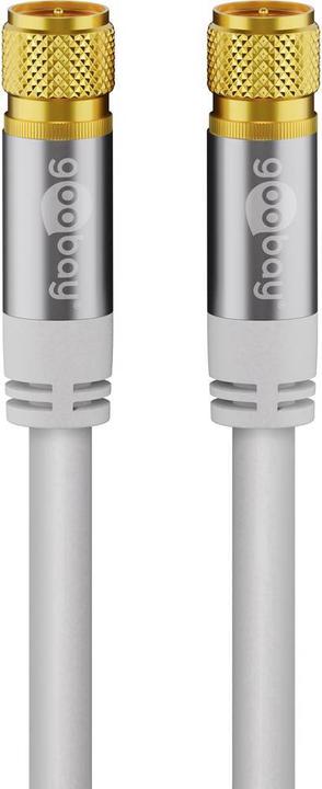 Produktbild Goobay Koax – Koax (135 dB, SAT Kabel)