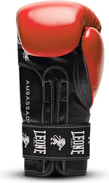 Image du produit Leone Gants de boxe Ambassador Rouge GN207 (10 OZ, 10)