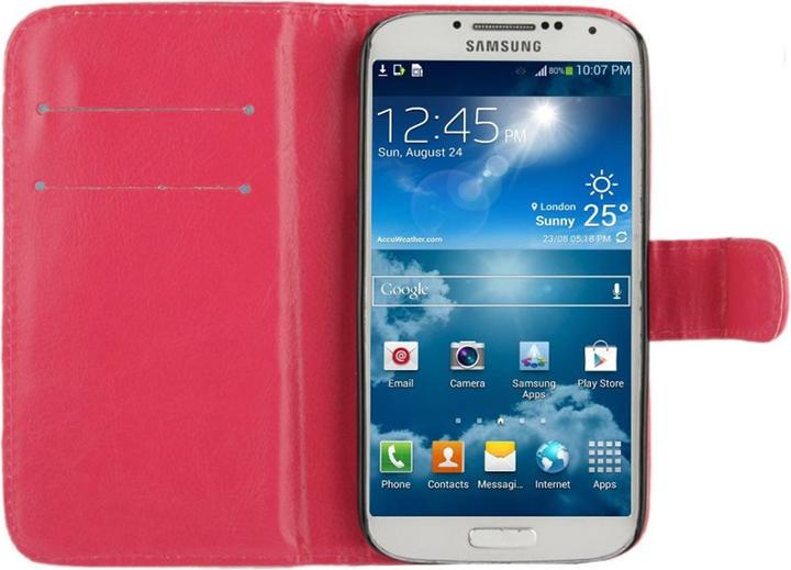 Produktbild König Design Schutzhülle Handytasche (Flip Quer) für Handy Samsung Galaxy S4 mini i9190 i9195 (Samsung Galaxy S4 mini)