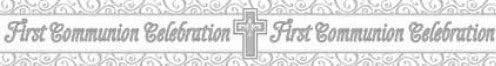 Immagine prodotto Generic Plastica Prima Comunione Banner