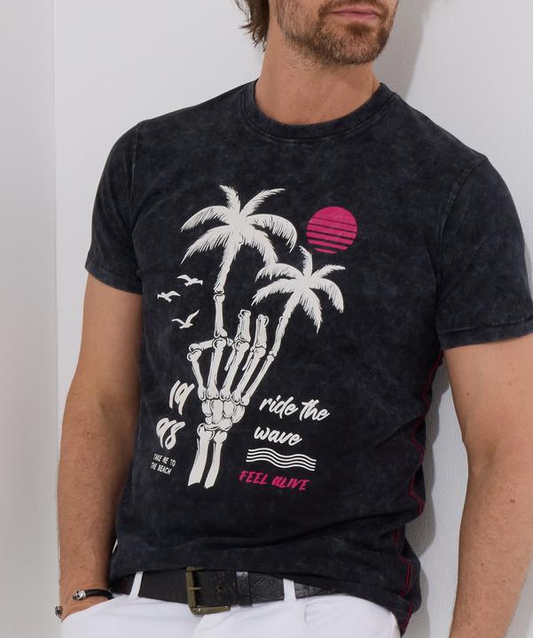 Produktbild Joe Browns Palm Tree Skeleton Graphic Short Sleeve T-Shirt (XL)