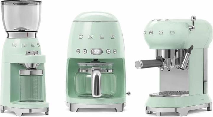Image du produit Smeg ECF02PGEU Machine à café espresso/café à filtre Vert pastel (Prise UE)
