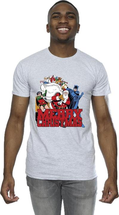 Immagine prodotto Batman Merry Christmas Comic Maglietta Uomo (XXL)