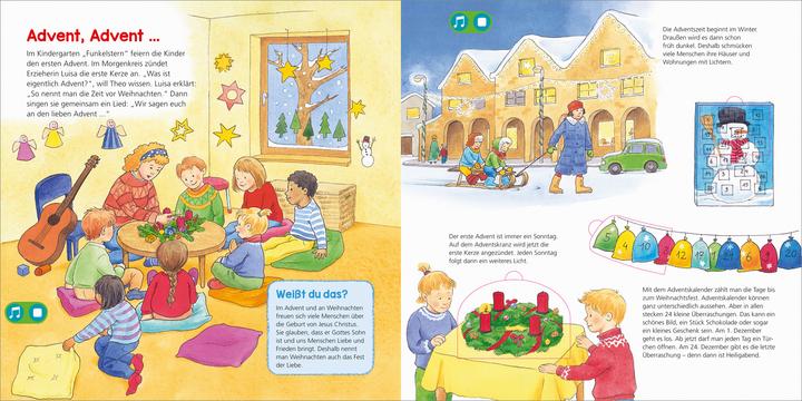 Image du produit Bookii WAS IST WAS Kindergarten Frohe Weihnachten! (Allemand, Johann Steinstraat, Benjamin Schreuder, Astrid Vohwinkel, Andrea Weller-Essers, 2018)