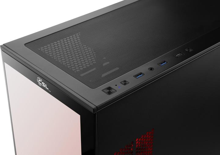 Actual product image CSL Gaming PC M11860H (AMD Ryzen 7 9700X, 32 GB, 2000 GB, GeForce RTX 5070)
