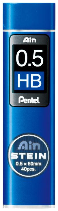 Actual product image Pentel Ain Stone (Gel mine, Grey, 0.50 mm)