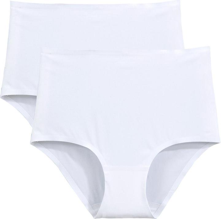 Image du produit La Redoute Collections Lot de 2 slips taille haute (W32/L34, lot de 2)