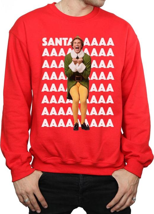 Produktbild Elf Buddy Santa Scream Sweatshirt (M)