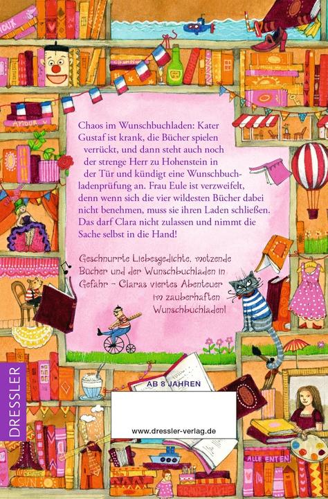 Actual product image Der zauberhafte Wunschbuchladen 4. Die wilden Vier! (German, Florentine Prechtel, Katia Frixe, 2024)