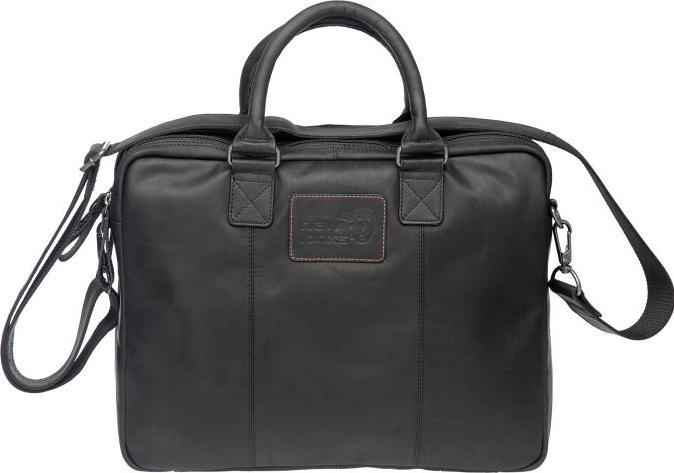 Immagine prodotto New Looxs BORSA BICI SANTOS IN PELLE NERA 13,5L IN PELLE 40X31X11CM (13.50 l)