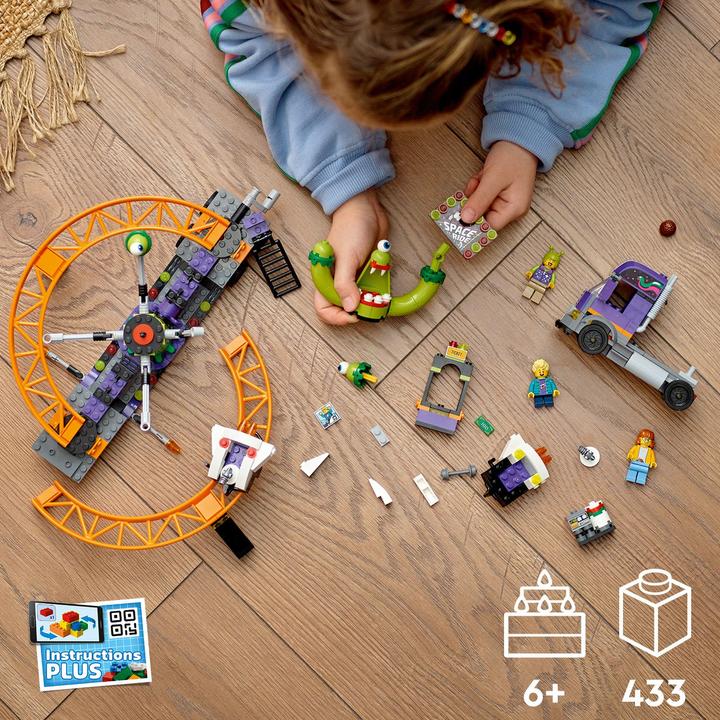 Image du produit LEGO Camion avec carrousel spatial (60313, LEGO City)