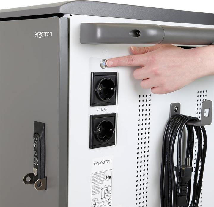 Immagine prodotto Ergotron YESMOR36 Carrello di ricarica per mini-portatili Chromebooks, tablet e laptop