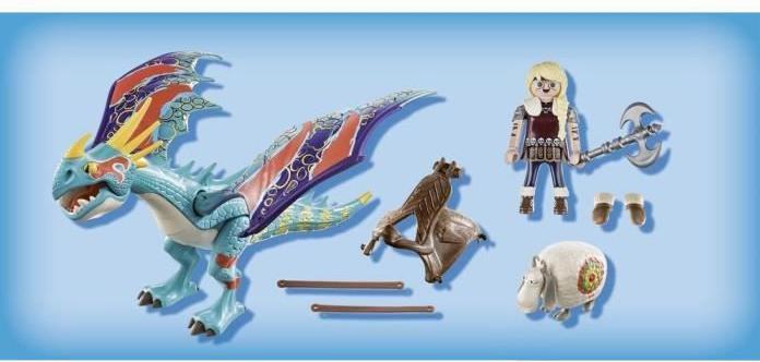 Image du produit Playmobil Dragon Racing : Astrid et Sturmpfeil (70728, Dragons Playmobil)