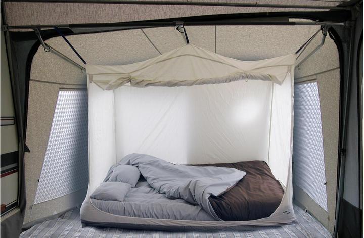 Image du produit Eurotrail Cabine à coucher pour encorbellement (Auvent, 2.95 kg, 2 personnes)