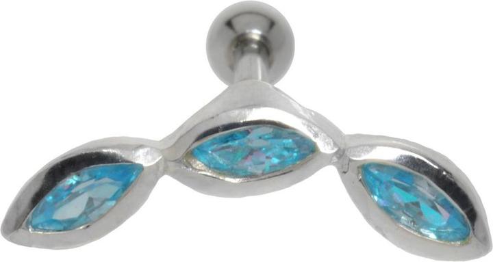 Produktbild Bijouteria Ohrpiercing (Zirkonia, Messing)
