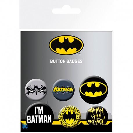 Produktbild ABYstyle DC COMICS - Badge Pack – Batman Comics X4
