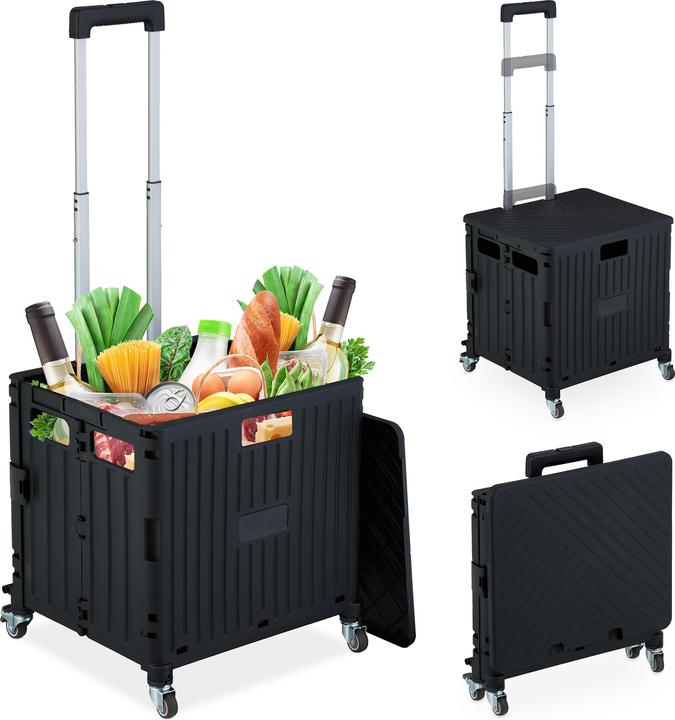 Immagine prodotto Relaxdays Carrello pieghevole