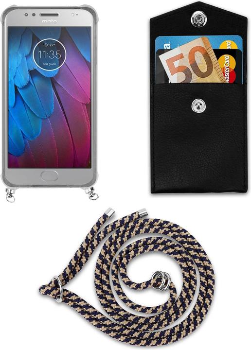 Produktbild Cadorabo TPU Handy Kette SILBER Cover