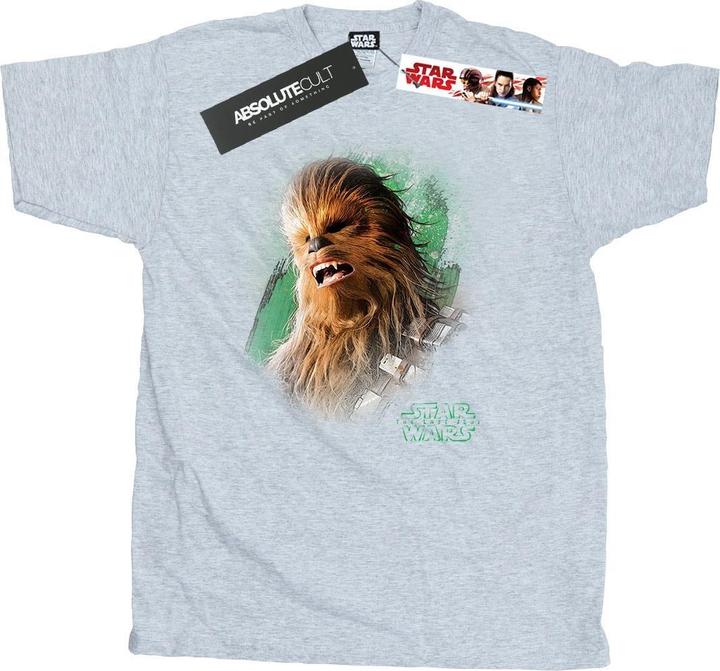 Star Wars The Last Jedi Chewbacca Brushed TShirt (S)