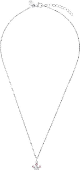Image du produit Prinzessin Lillifee Collier pour fille, argent sterling 925, verre | couronne (Argent 925, 35 - 40 cm)