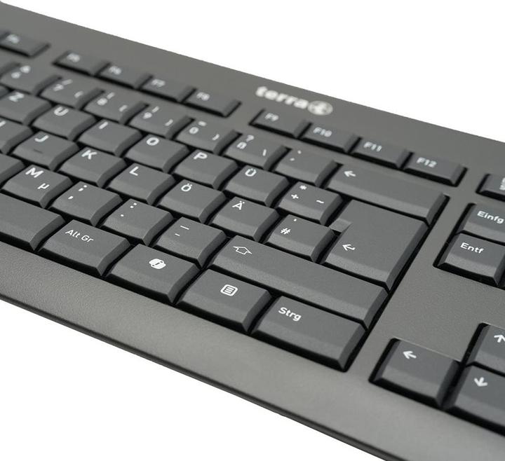 Produktbild Wortmann TERRA Keyboard 1500 Corded (DE) USB black Copilot (DE, Kabelgebunden)