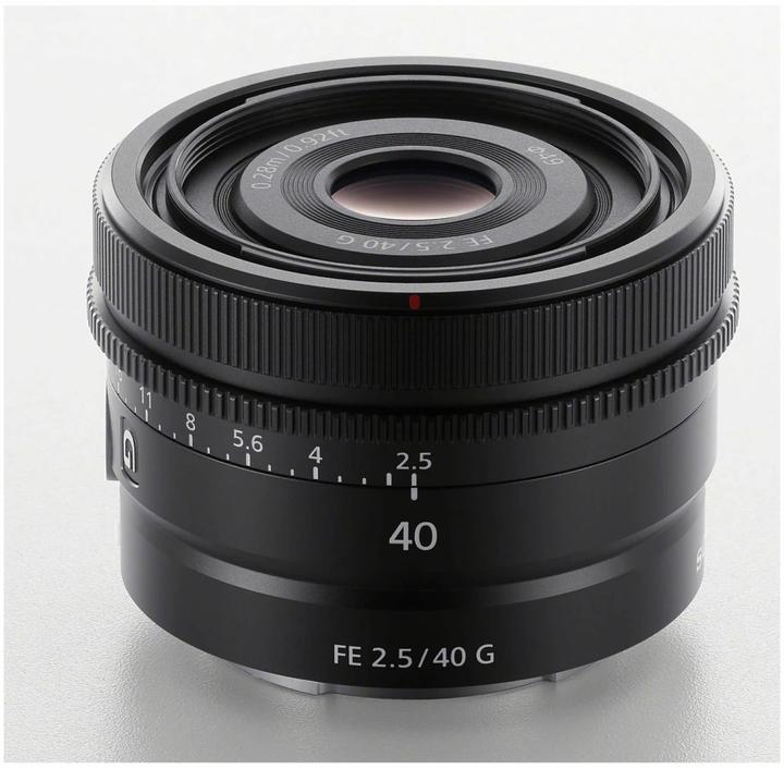 Actual product image Sony FE 40mm f/2.5 G (Sony E, full size)