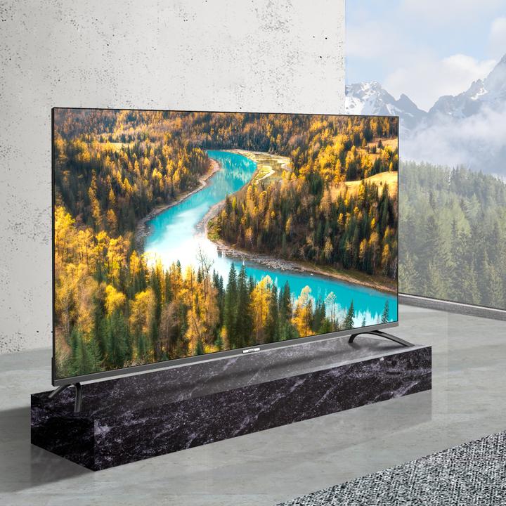 Produktbild CHiQ U55QM8V (139 cm(55 Zoll), schwarz, UltraHD/4K, Triple Tuner, Android) (55", QLED, 4K)