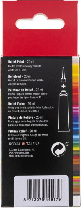 Image du produit Amsterdam Peinture acrylique Reliefpaint 120 (Transparent, 20 ml)