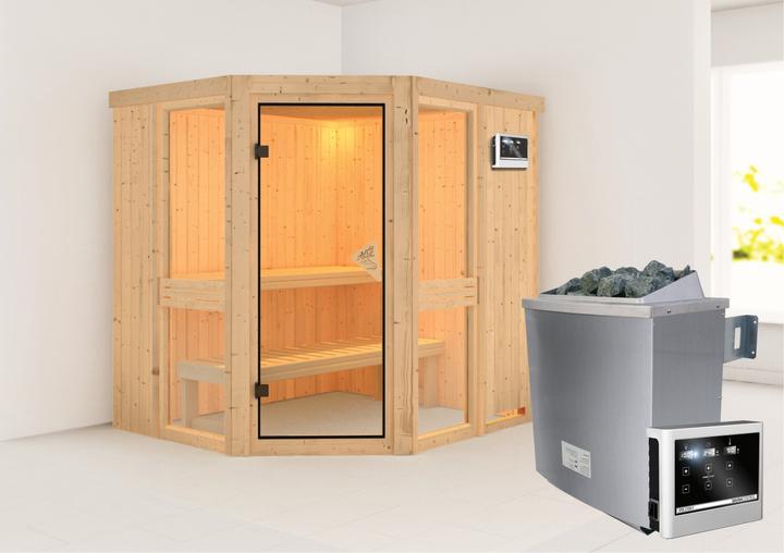 Produktbild Karibu Amelia 1 ohne Dachkranz (9 KW externe Steuerung)