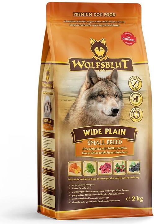 Actual product image Wolfsblut Wide Plain Small Breed (Adult, 1 pcs., 2000 g)