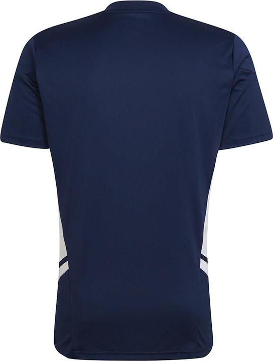 Produktbild adidas Herren Condivo 22 Jersey V-Ausschnitt Marineblau und Weiss HA6291 (L) (L)