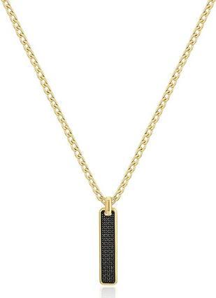 Brosway Fashion gold plated necklace with cubic zirconia Backliner BIK112
