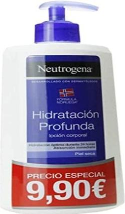 Actual product image Neutrogena Deep Moisturising Body Lotion Dry Skin 400ml (Body lotion, 400 ml)