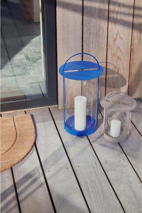 Immagine prodotto Oyoy Soggiorno - Lanterna Maki L - Blu ottico (L300488) (26 x 26 x 49 cm)