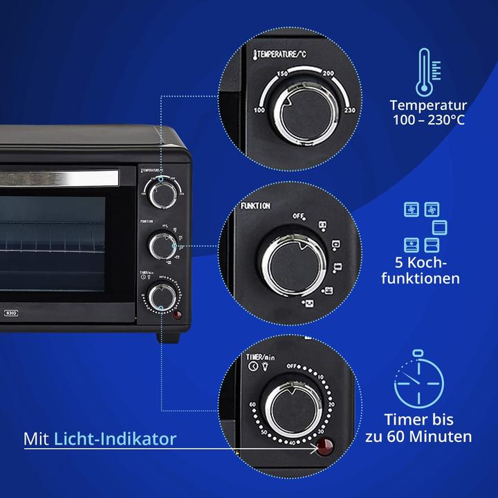 Actual product image KHG Mini oven MBO-25S