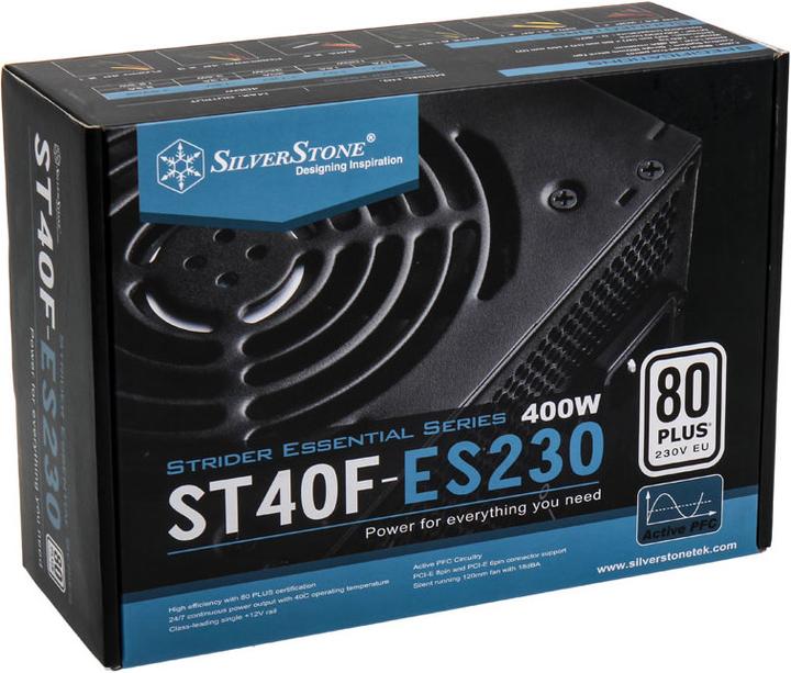 Actual product image Silverstone Power supply ST40F-ES230 400W (400 W)