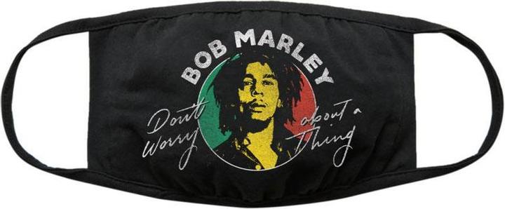 Image du produit Bob Marley Masque de visage adulte unisexe Don't Worry (1 x)