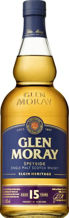 Image du produit Glen Moray 15 ans d'héritage d'Elgin (Single Malt, Scotch Whisky, 1 x 70 cl)