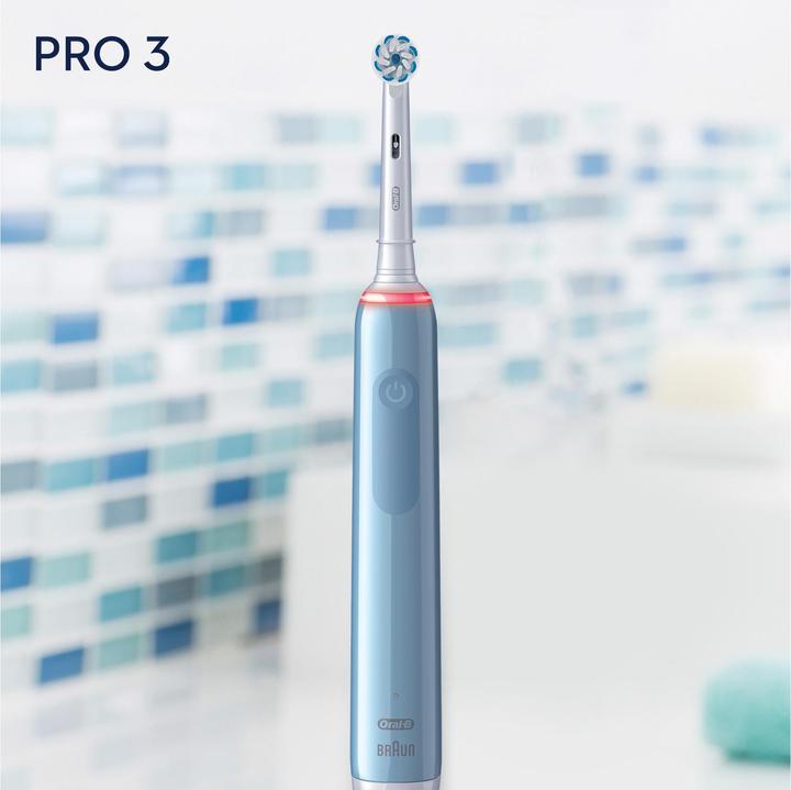 Actual product image Oral-B Pro 3 3000 Sensitive Clean (Oscillating toothbrush)