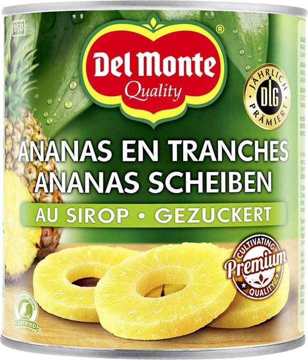 Immagine prodotto Del Monte Fette di ananas Gez. (840 g)